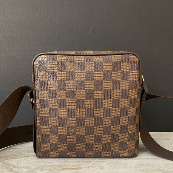 LOUIS VUITTON Damier Olav PM Crossbody Bag 💼 MI0055 - Picture 5 of 17
